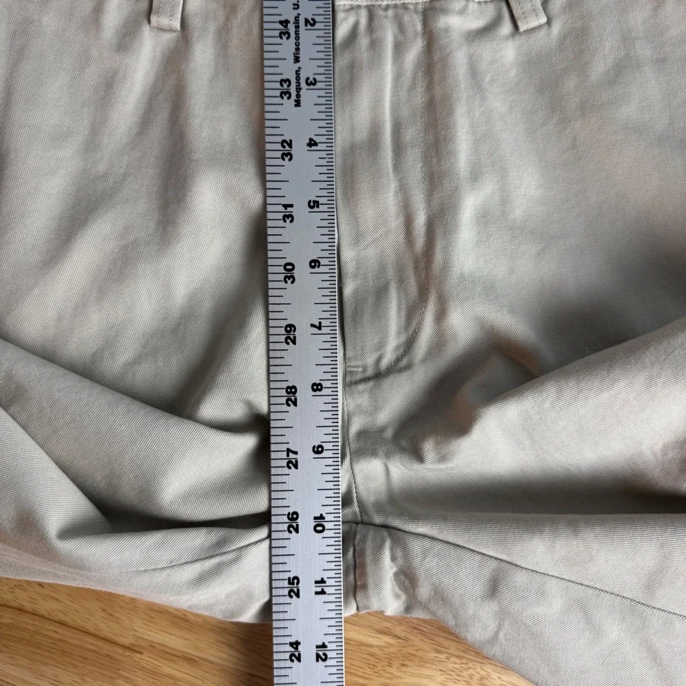 NEW Polo Ralph Lauren Relaxed Fit Mens 31x30 Beige Khaki Cotton Chino Pants